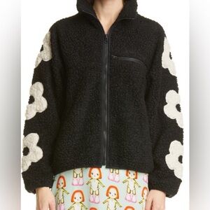 Sandy Liang Grass Fleece - Black M